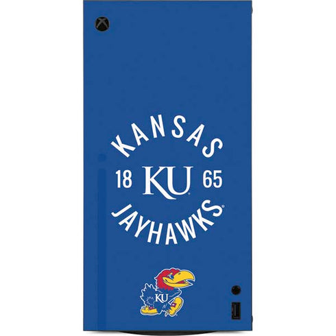 University of Kansas Jayhawks KY 1865 XBox Series X Digital Edition Console Skin