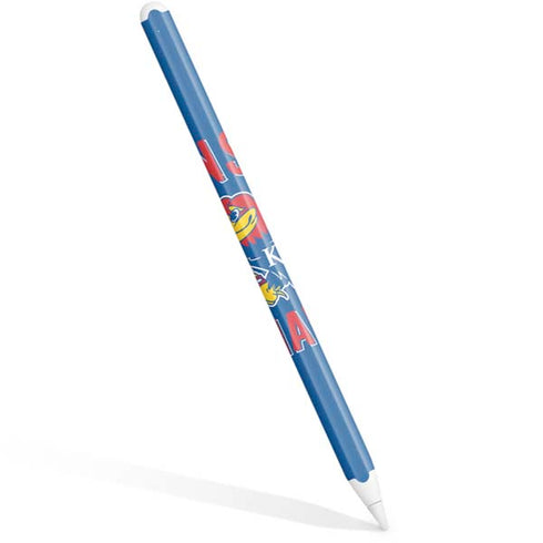 University of Kansas Jayhawks Mascot Apple Pencil (2nd Gen 2019) Skin