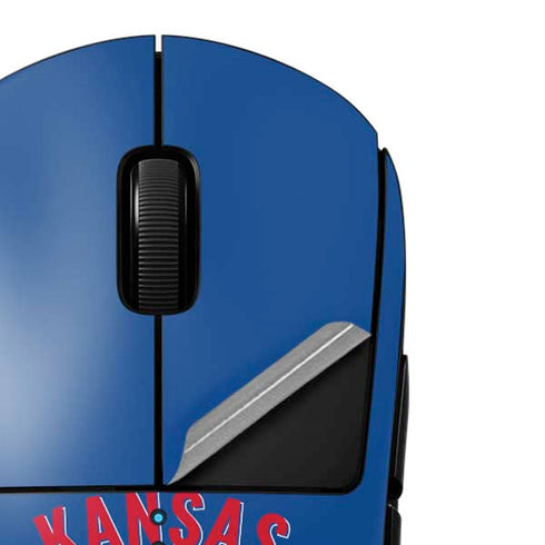 University of Kansas Jayhawks Mascot G Pro Wireless Gaming Mouse Skin