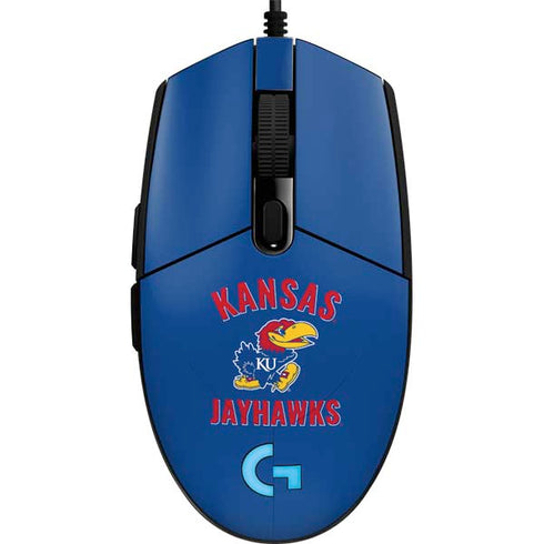 University of Kansas Jayhawks Mascot G203 Prodigy RGB Wired Gaming Mouse Skin