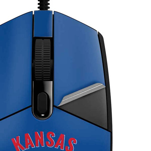 University of Kansas Jayhawks Mascot G203 Prodigy RGB Wired Gaming Mouse Skin