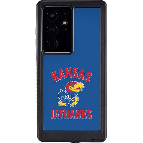University of Kansas Jayhawks Mascot Galaxy S24 Ultra Waterproof Case