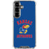 University of Kansas Jayhawks Mascot Galaxy S26 Plus Clear Case
