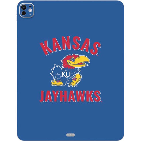 University of Kansas Jayhawks Mascot iPad Pro 13in M4 (2024) Skin