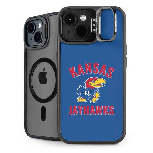 University of Kansas Jayhawks Mascot iPhone 15 Kickstand Case
