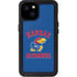 University of Kansas Jayhawks Mascot iPhone 15 Plus Waterproof Case