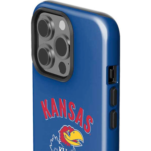 University of Kansas Jayhawks Mascot iPhone 15 Pro Impact Case