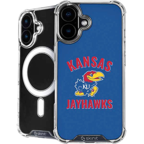 University of Kansas Jayhawks Mascot iPhone 16 MagSafe Case