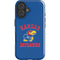University of Kansas Jayhawks Mascot iPhone 16 Plus Impact Case