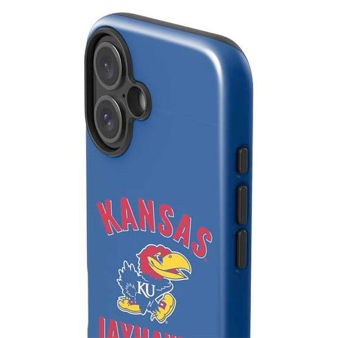 University of Kansas Jayhawks Mascot iPhone 16 Plus Impact Case