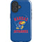 University of Kansas Jayhawks Mascot iPhone 16 Plus Magsafe Impact Case