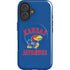 University of Kansas Jayhawks Mascot iPhone 16 Plus Magsafe Impact Case