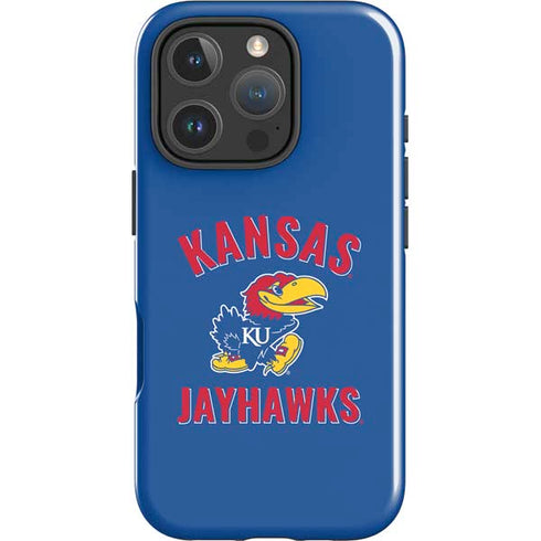 University of Kansas Jayhawks Mascot iPhone 16 Pro Impact Case
