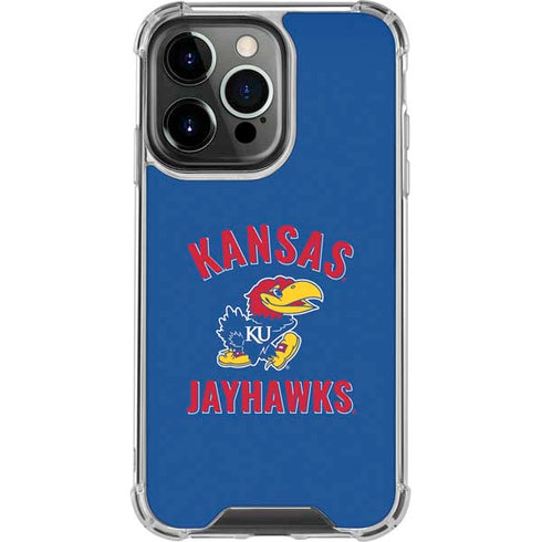 University of Kansas Jayhawks Mascot iPhone 16 Pro Max Clear Case