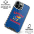 University of Kansas Jayhawks Mascot iPhone 16 Pro Max Clear Case