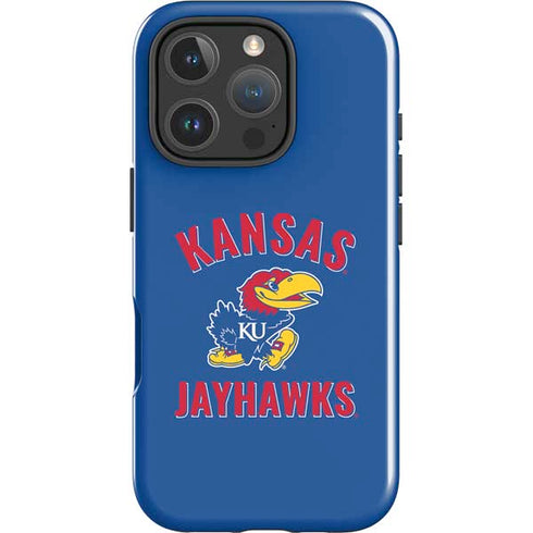 University of Kansas Jayhawks Mascot iPhone 16 Pro Max Impact Case