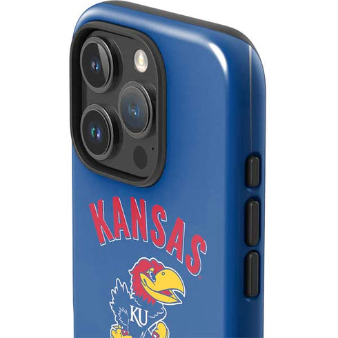 University of Kansas Jayhawks Mascot iPhone 16 Pro Max Impact Case