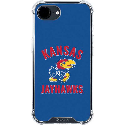 University of Kansas Jayhawks Mascot iPhone 16e Clear Case