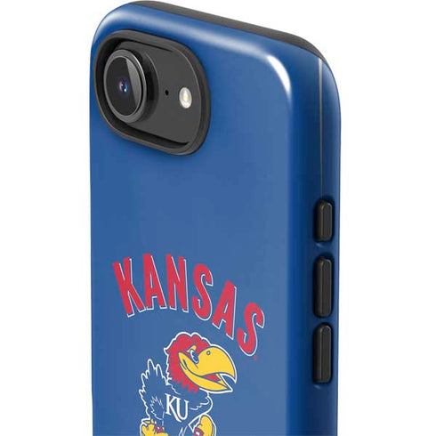 University of Kansas Jayhawks Mascot iPhone 16e Impact Case
