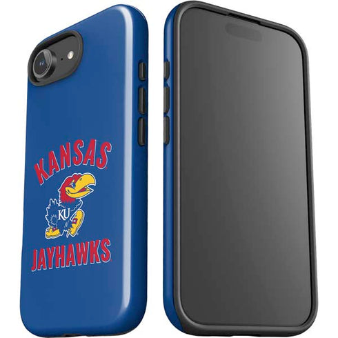 University of Kansas Jayhawks Mascot iPhone 16e Impact Case