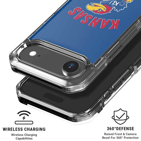 University of Kansas Jayhawks Mascot iPhone 17 Air Clear Case