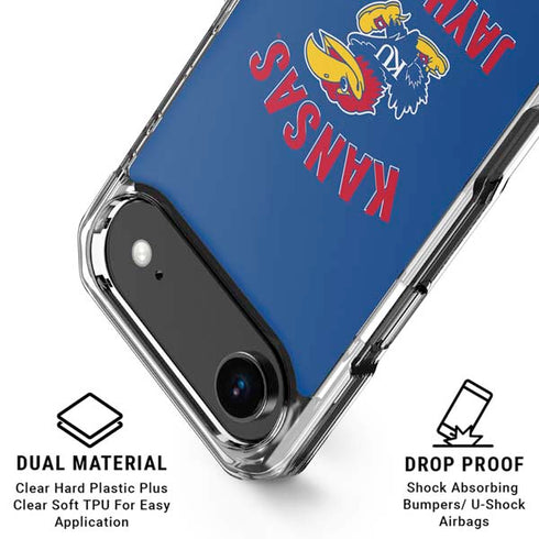 University of Kansas Jayhawks Mascot iPhone 17 Air MagSafe Case