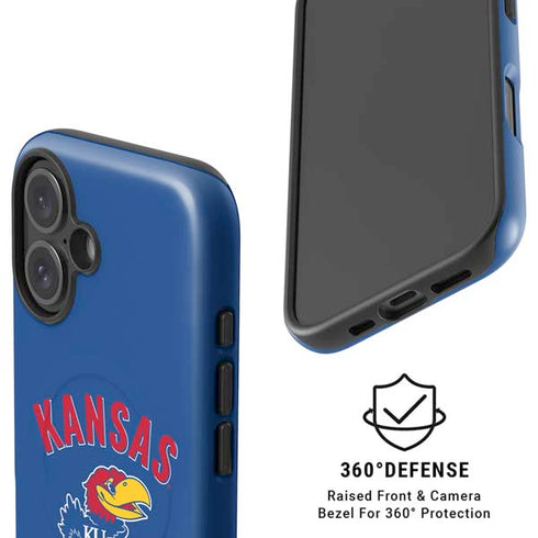 University of Kansas Jayhawks Mascot iPhone 17 Magsafe Impact Case
