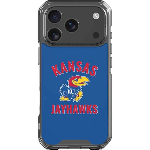 University of Kansas Jayhawks Mascot iPhone 17 Pro Clear Case