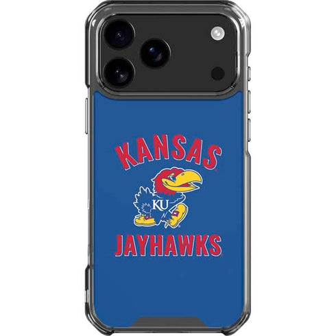 University of Kansas Jayhawks Mascot iPhone 17 Pro Max Clear Case