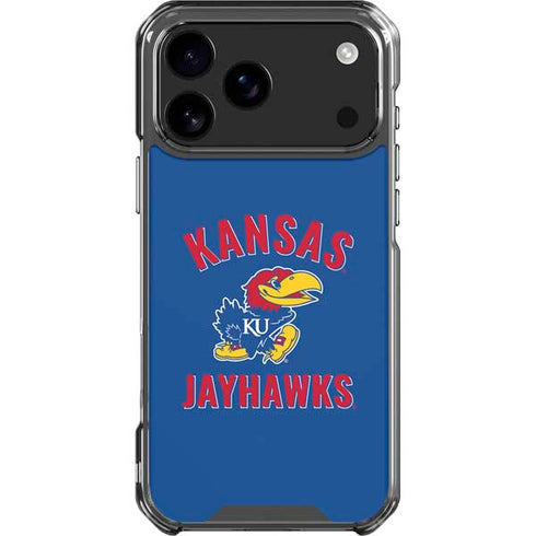 University of Kansas Jayhawks Mascot iPhone 18 Pro Max Clear Case
