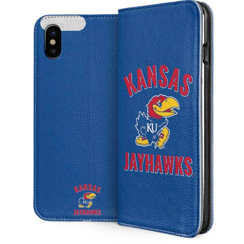 University of Kansas Jayhawks Mascot iPhone 8 Folio Case