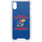 University of Kansas Jayhawks Mascot iPhone XS Clear Case