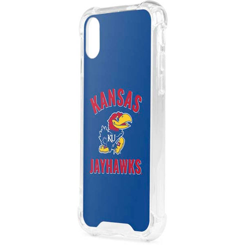 University of Kansas Jayhawks Mascot iPhone XS Clear Case