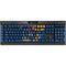 University of Kansas Jayhawks Mascot K95 RGB PLATINUM Mechanical Gaming Keyboard Skin