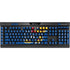 University of Kansas Jayhawks Mascot K95 RGB PLATINUM Mechanical Gaming Keyboard Skin