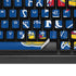University of Kansas Jayhawks Mascot K95 RGB PLATINUM Mechanical Gaming Keyboard Skin
