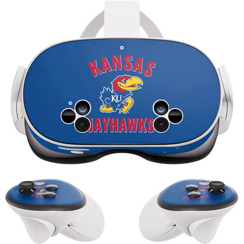 University of Kansas Jayhawks Mascot Meta Quest 3S Skin