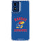 University of Kansas Jayhawks Mascot Moto G 5G (2024) Clear Case