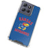 University of Kansas Jayhawks Mascot Moto G Power 5G (2025) Clear Case