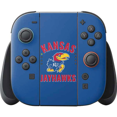 University of Kansas Jayhawks Mascot Nintendo Switch 2 (2025) Joy-Con Controller Skin