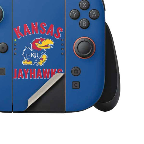 University of Kansas Jayhawks Mascot Nintendo Switch 2 (2025) Joy-Con Controller Skin