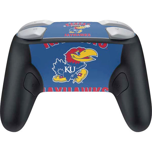 University of Kansas Jayhawks Mascot Nintendo Switch 2 (2025) Pro Controller Skin
