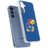 University of Kansas Jayhawks Mascot Outline Galaxy A35 5G Clear Case