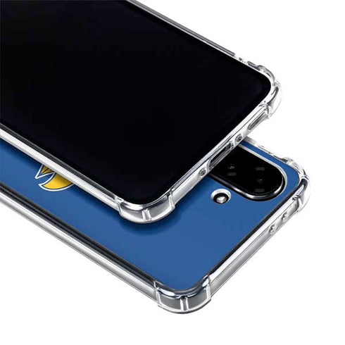 University of Kansas Jayhawks Mascot Outline Galaxy A36 5G Clear Case