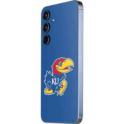 University of Kansas Jayhawks Mascot Outline Galaxy A55 5G Skin