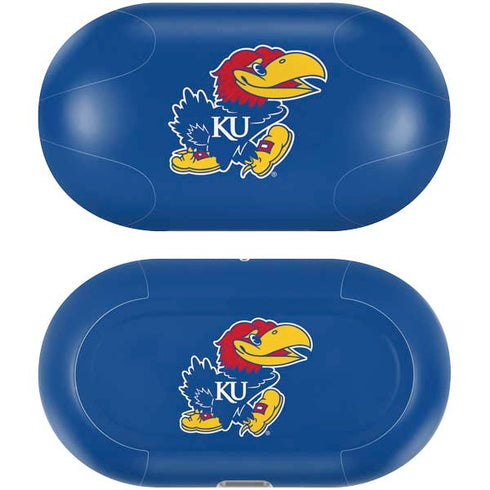 University of Kansas Jayhawks Mascot Outline Galaxy Buds Plus Skin