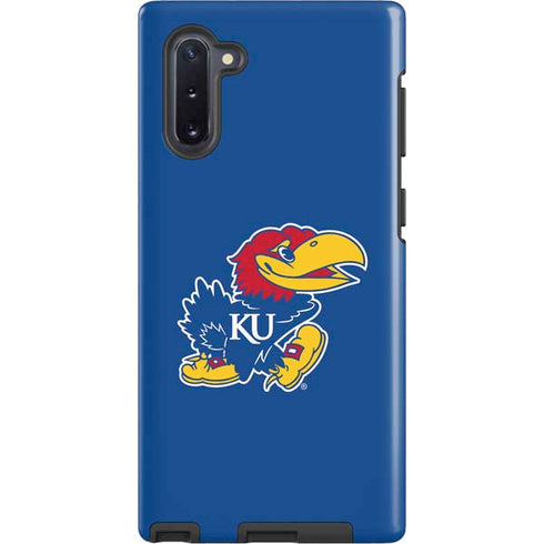 University of Kansas Jayhawks Mascot Outline Galaxy Cases