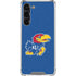 University of Kansas Jayhawks Mascot Outline Galaxy S24 FE Clear Case
