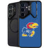 University of Kansas Jayhawks Mascot Outline Galaxy S25 Plus Kickstand Case