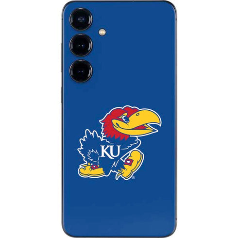University of Kansas Jayhawks Mascot Outline Galaxy S24 Plus Skin